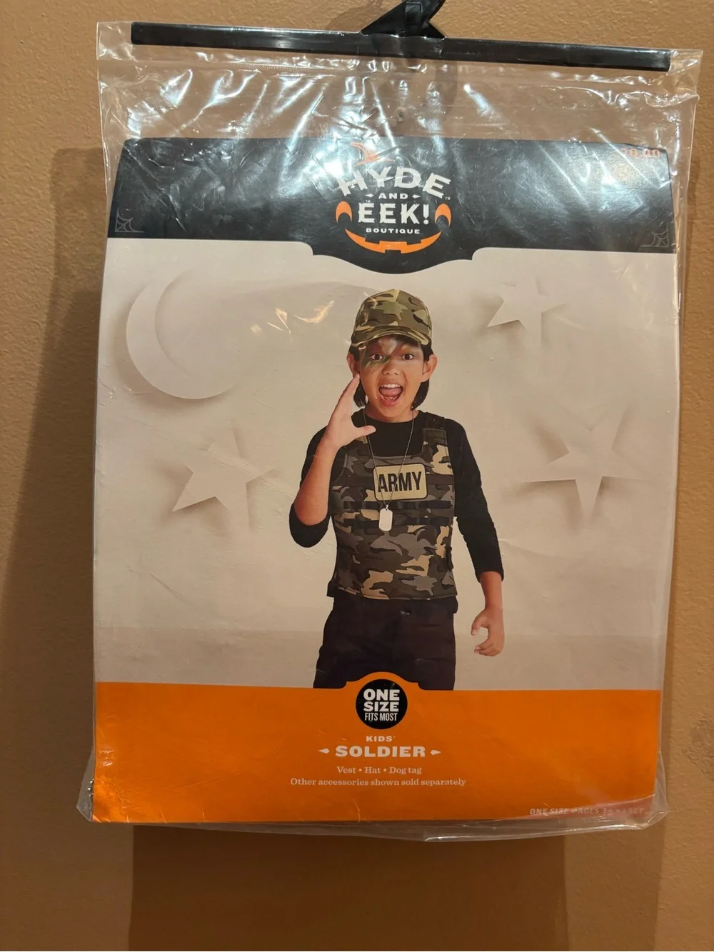 Hyde and Eek! Boutique soldier Army costume kit